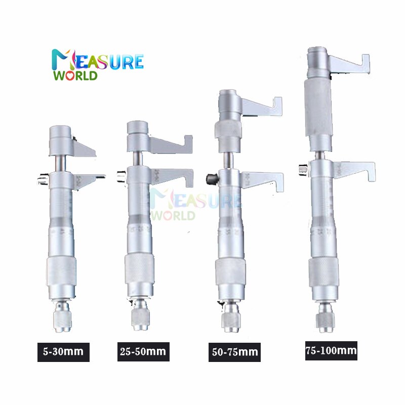 Inside Micrometer Internal Diameter Metric Screw Carbide Gauge Precision Measuring Instrument Internal Diameter Gage Gauge Tools