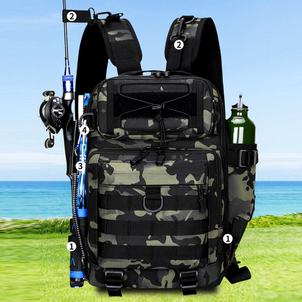 Cheap Fishing Tackle Bags Outdoor Fishing Rod Bag Carrier Large
