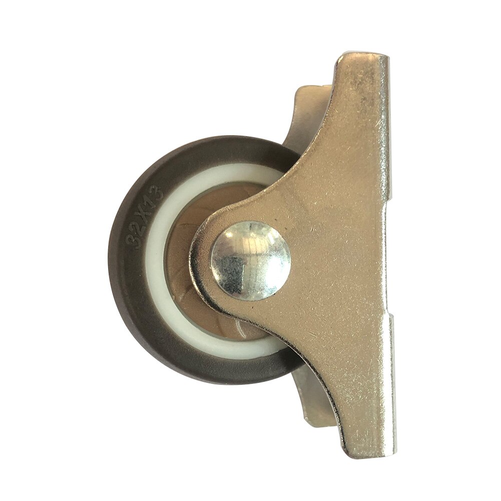 Silla de oficina de freno de rueda Universal rueda muebles de mudo giratoria pesado antideslizante de caucho