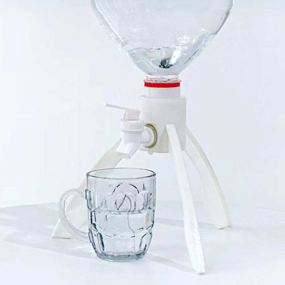 Handige 1-set waterdispenserkraan Handige beugel voor flessenwaterafvoer Arbeidsbesparende waterfleskraan