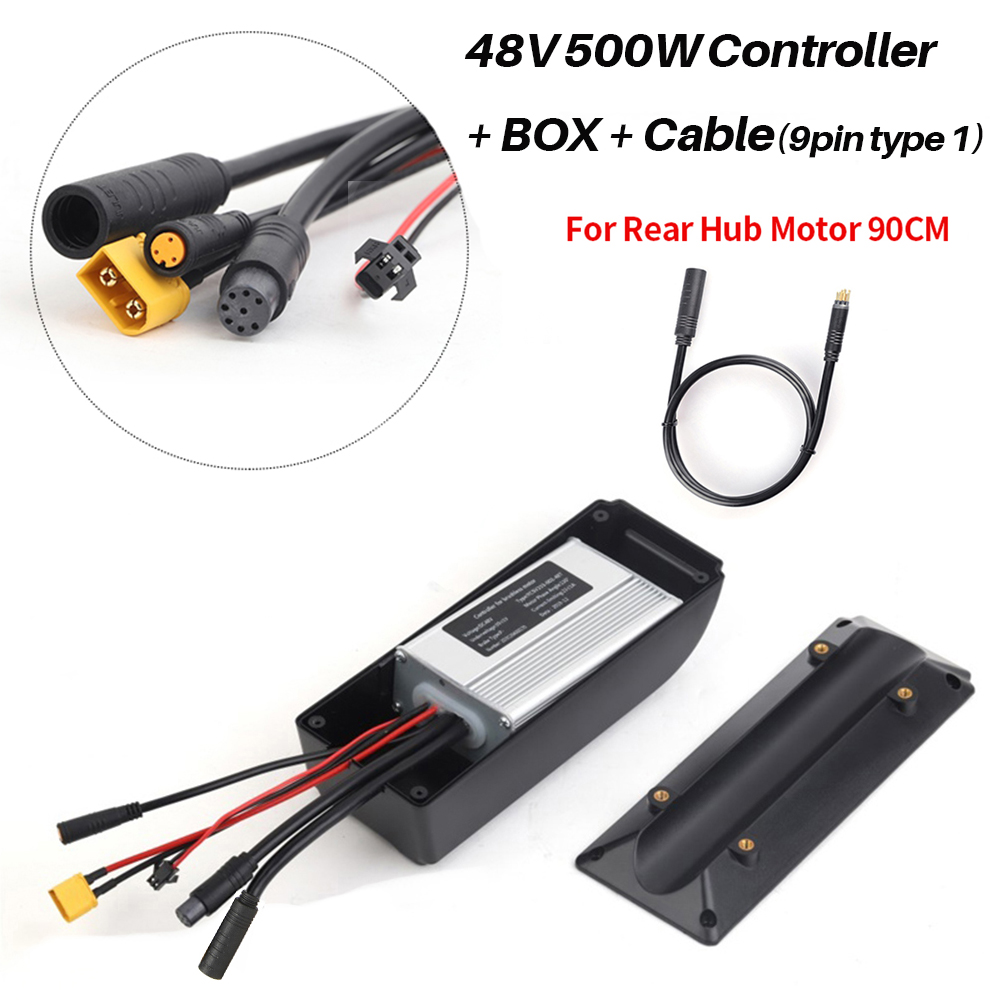 Electric Bicycle BF-UART Protocol Controller For Bafang Hub Motor 36V 48V 250W 350W 500W 750W Motor Display E-bike Accessories