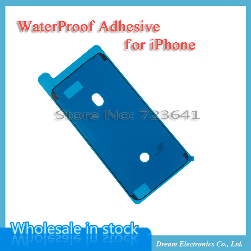 50 pçs/lote Adesivo À Prova D' Água Adesivo Para iPhone 6S 7 8 Plus X XR XS 11 Pro Max Pré-Corte de Fita Cola Front Housing Moldura LCD Tela