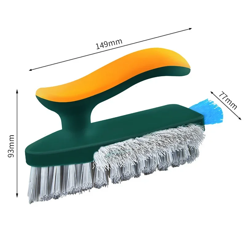 Strumenti per la pulizia Spazzola per pavimenti Cose utili per stuccatura domestica e forniture per il bagno Strumento per piastrelle in ceramica Vasca multifunzione 4 in 1: Black