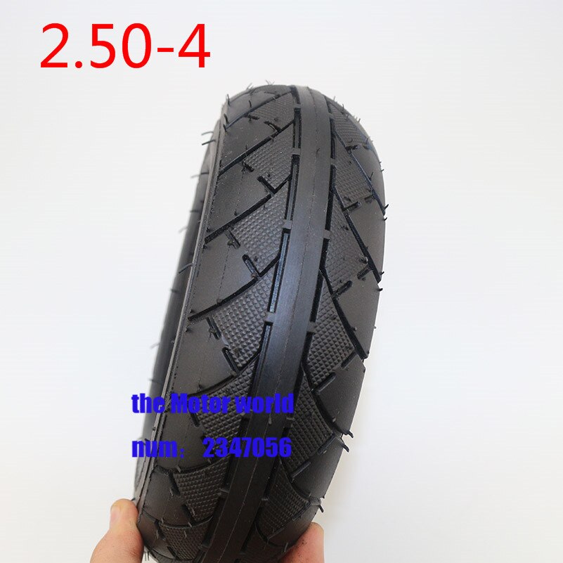 2.50-4 Tire and Inner Tube 2.50-4" Pneumatic (Air Filled) Hand Truck/Utility Cart Gas & Electric Scooter Bike