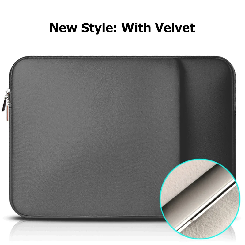 Laptoptas Sleeve Case 13 14 15.6 Inch Computer Case Voor MacBook Air 13.3 Case Xiaomi Lenovo Dell Asus Huawei HP Beschermende Tas: 13" / LIGHT BLUE