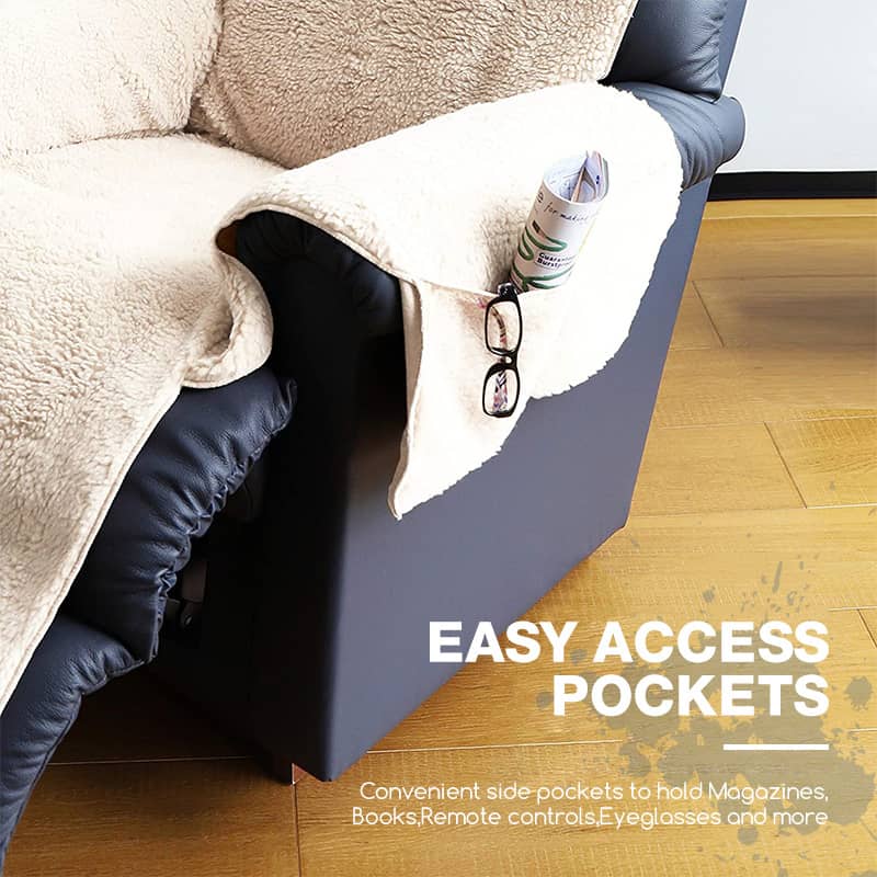 Recliner Chair Cover Winter Warm Blankets Soft Fur Faux With Fluffy Throw Blanket Bed Sofa Bedspread Warm Bedding Sheet Blankets