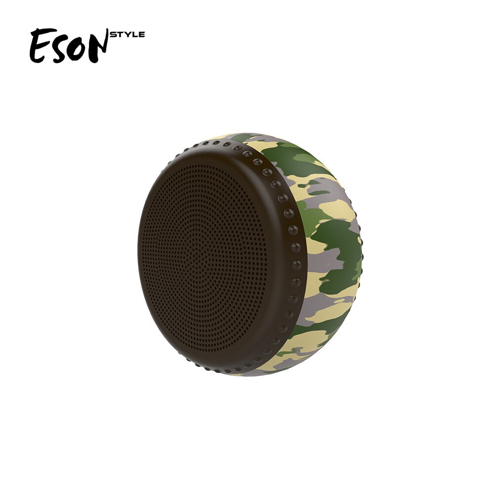 Mini Drum Muziek Speaker Draadloze Bluetooth Speaker: camouflage