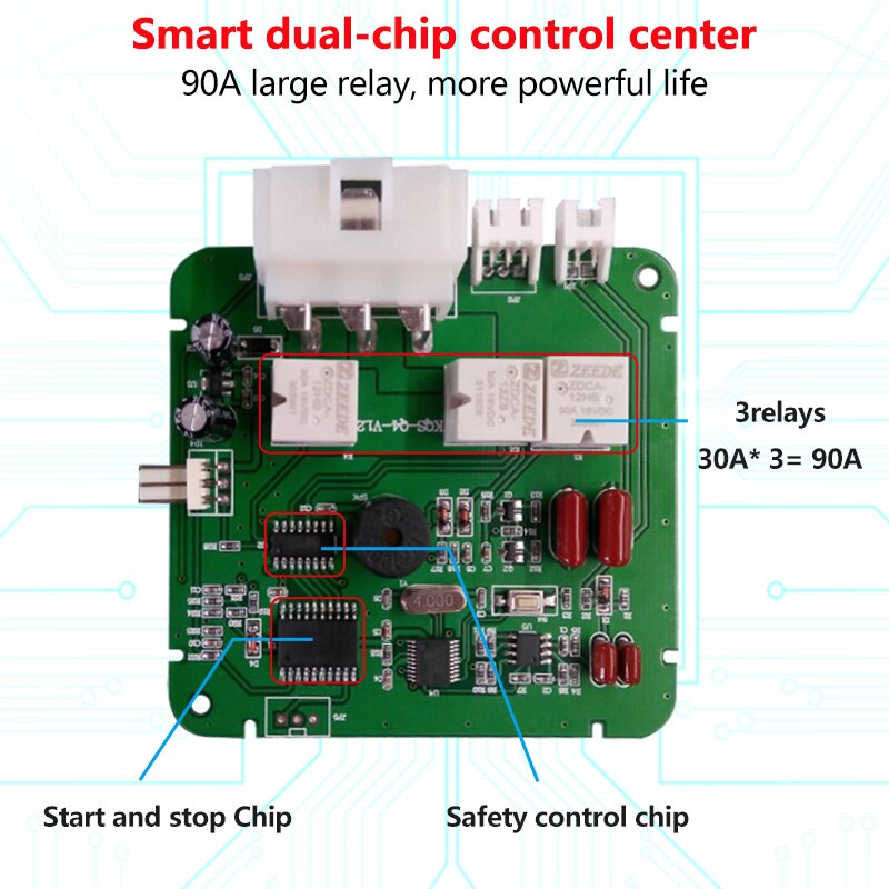 12v bil start stop knap motor tryk start knap alarm rfid lås nøglefri system dør trykknap taktile knapper