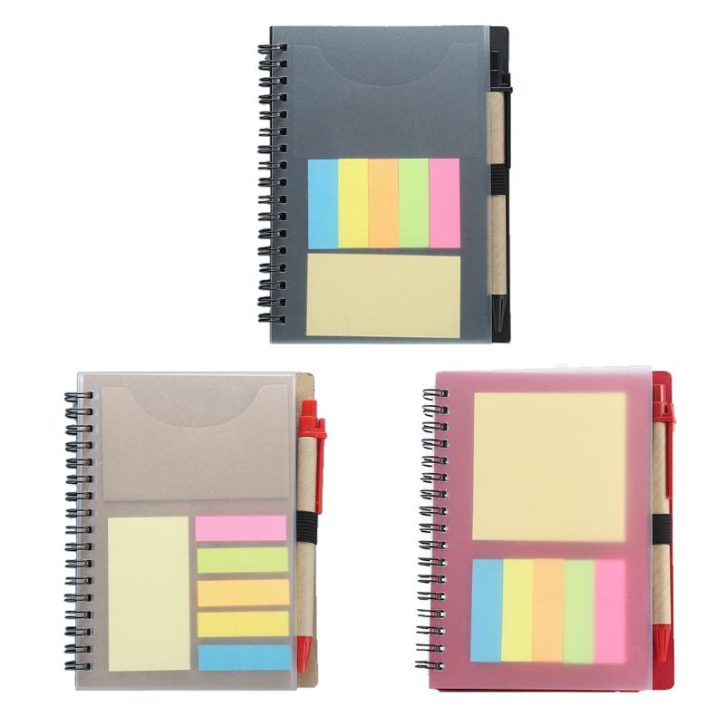 Sticky Notes Notepad Kawaii Stationery Diary Notebook with Pen Office School Supplies Student