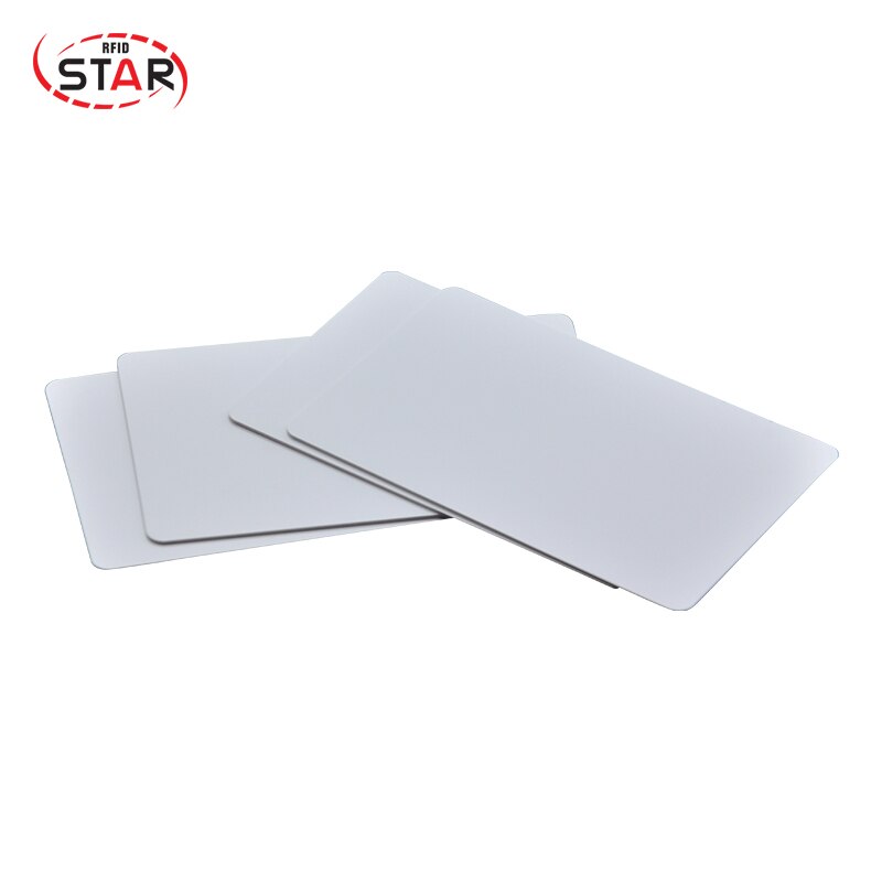 100pcs/lot 125KHz RFID proximity blank thin ID cards plastic card