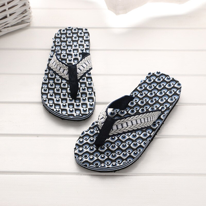 Platt klack strandtofflor herr flip flops tofflor skor sommar skor hus herr tofflor inomhus & utomhus flip flops skor