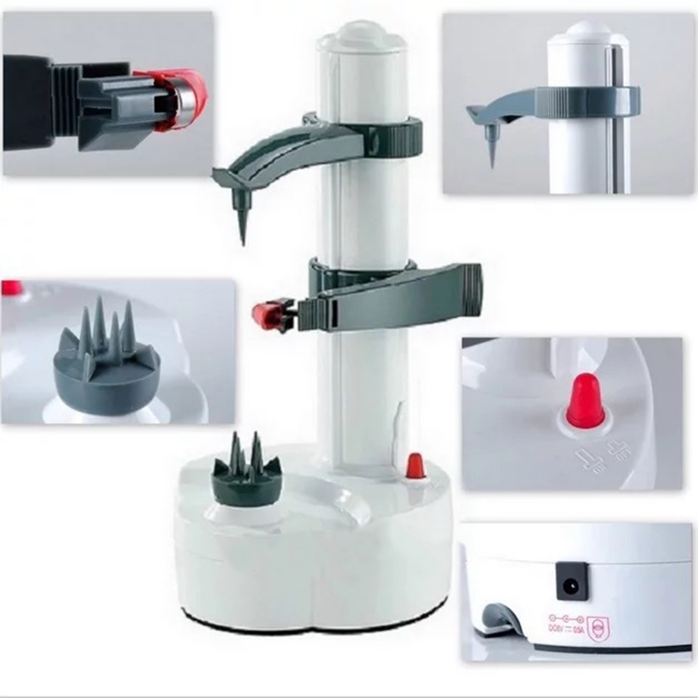 Elektrische Aardappelschilers Automatische Roterende Appelschiller Aardappelschilmachine Automatische Fruitgroenten Keukenschilgereedschap