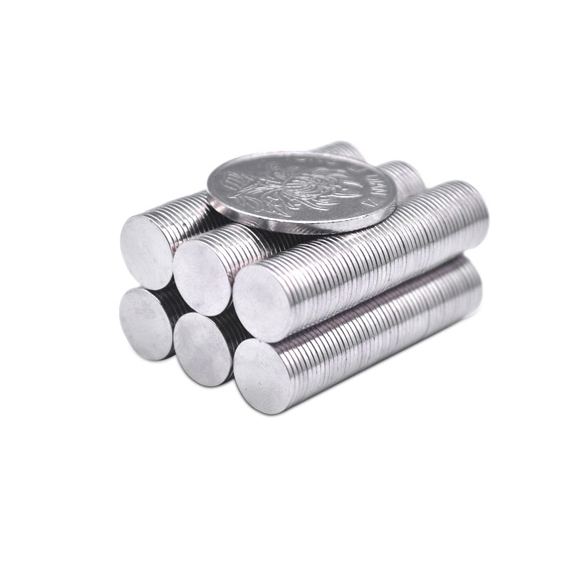 20/50/100Pcs 10X1 Mm Ronde Krachtige Magneet Koelkast Bulk Vel Neodymium Schijf Magneet 10X1 Mm Permanente Ndfeb Sterke Magneten 10*1 Mm