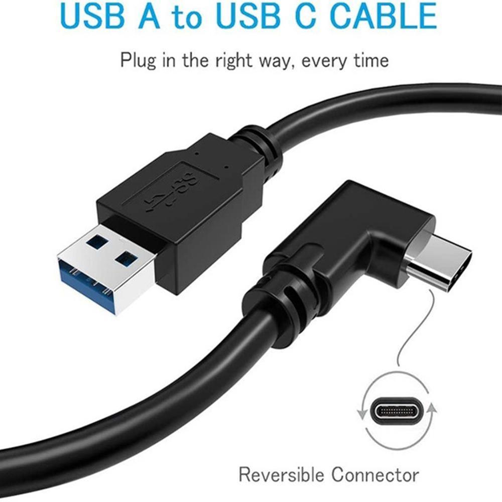 3/5m oculus headset vr kabel pc vr för quest 2 och quest link virtual reality typ-c usb 3.2 gen 1 dataöverföring snabb laddning
