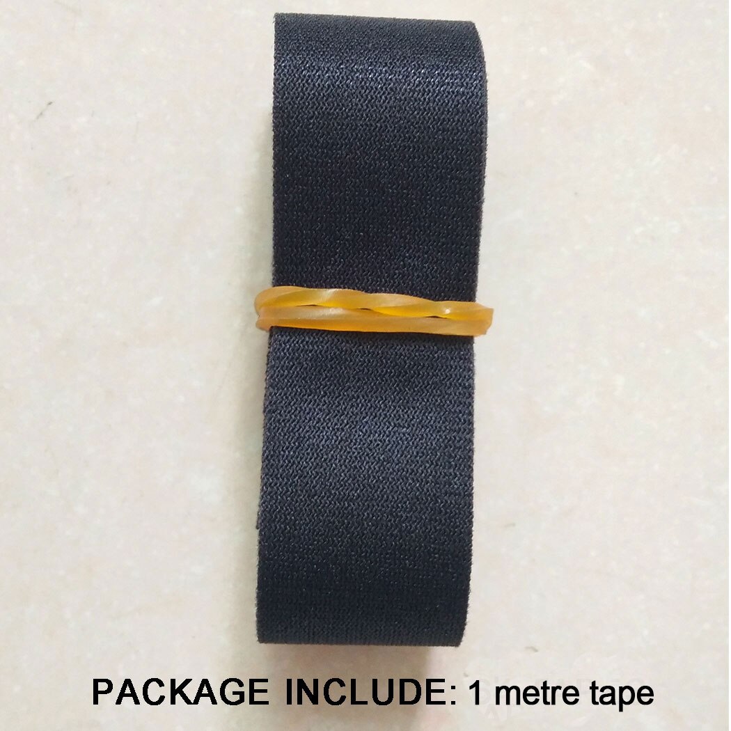 Iron On Seam Sealing Tape T-2000X Melt 3-Layer Waterproof Wetsuit Repair Patch for Outdoor Clothing Wader Rain Jacket Pants: black