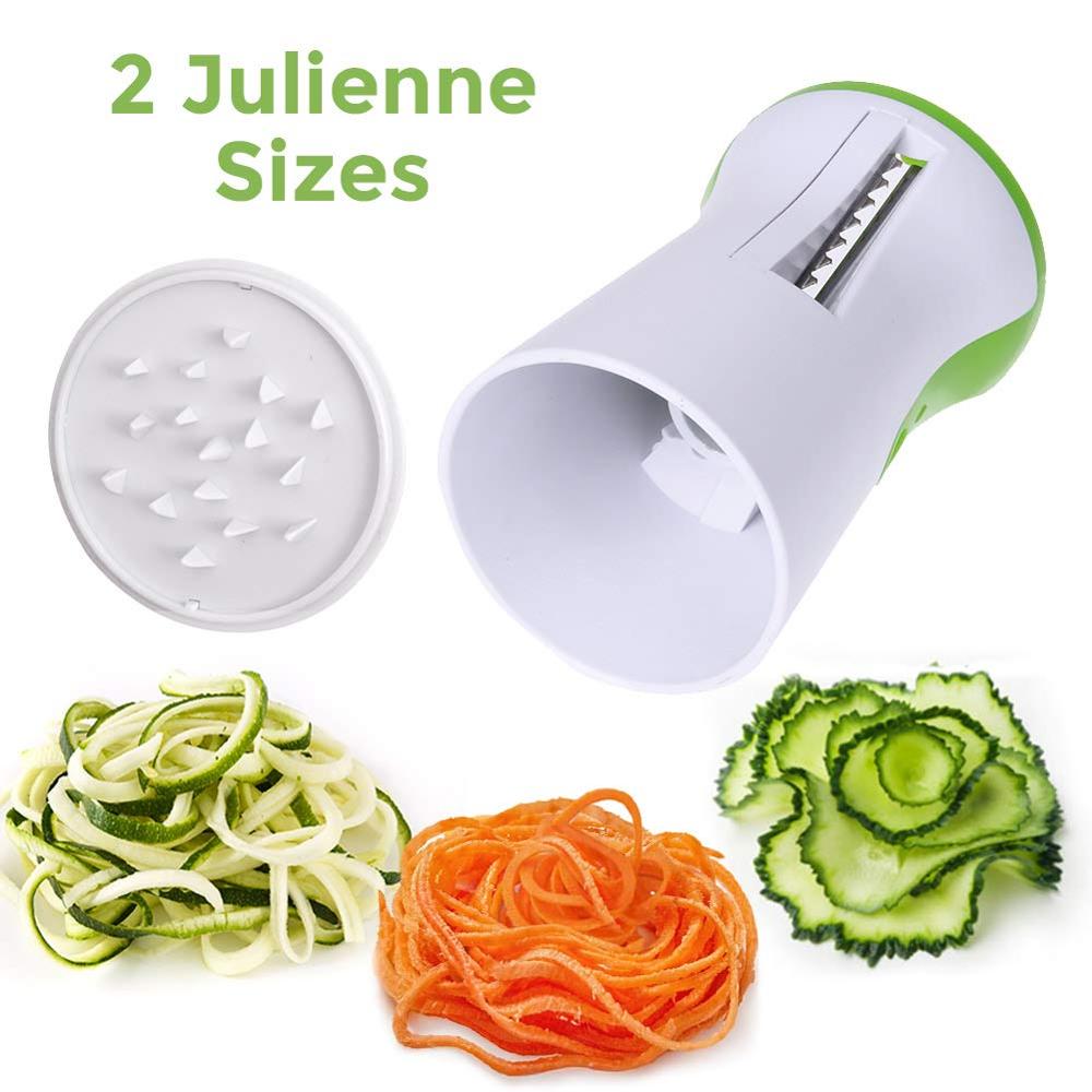 Heavy Duty Spiralizer Gemüseschneider Gemüsespiralschneider Cutter Zucchini Pasta Nudel Spaghetti Maker