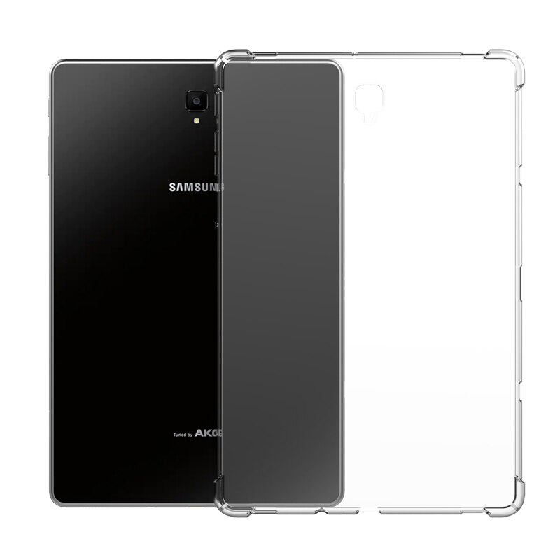 Funda A prueba de golpes para Samsung Galaxy Tab A, cubierta transparente de silicona TPU de 8,0 pulgadas, SM-T290, SM-T295, T297, 8,0 pulgadas