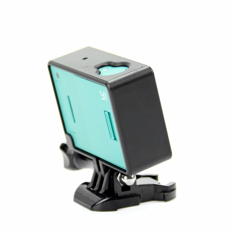 SnowHu Behuizing Side Frame Case Mount Bescherm Frame Met Mount Adapter Voor Xiaomi YI Voor XiaoYi Actie Camera Accessoires LD05