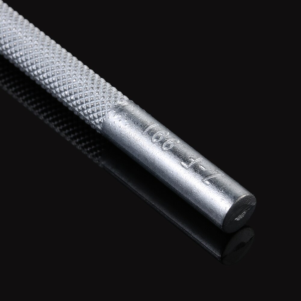 11cm Metal Leather Working Saddle Making Tools Carving Leather Craft Stamps Leather Stamping Solid DIY Printinting Staming