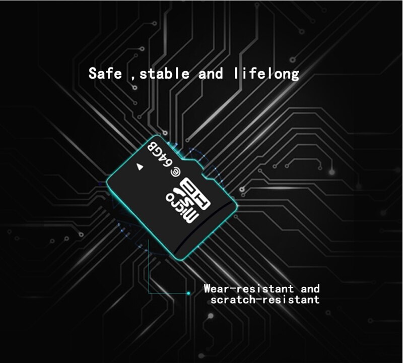 Tarjeta de memoria N_eye para cámara ip, accesorios de cámara wifi, 16GB, 32GB, 64GB, SD, 1 Uds.