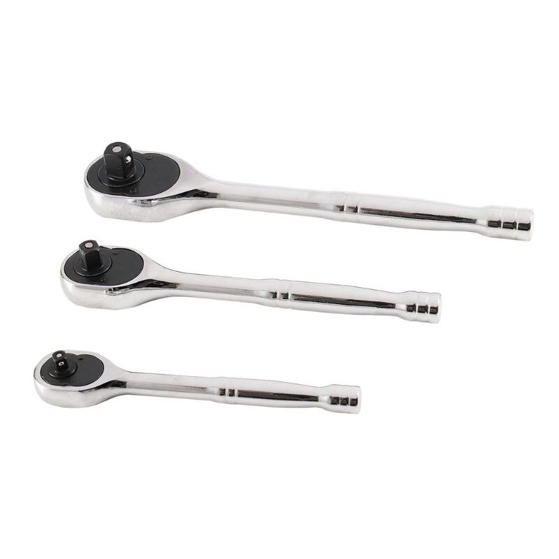 Outil pour poignée à cliquet | CHROME VANADIUM CRV 1/2 "1/4" 3/8 "DR outil pour poignée à cliquet à dégagement rapide
