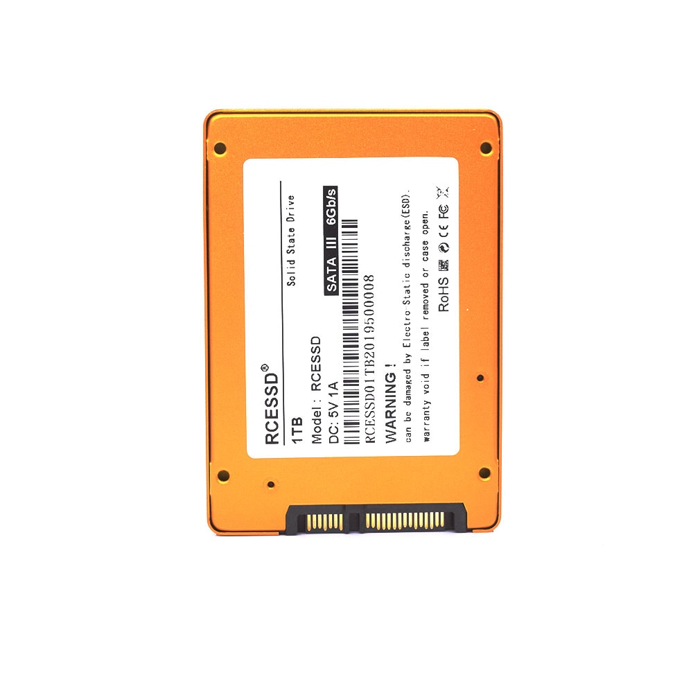 Rcessd metal ssd sata 240gb 120gb 256gb 480gb 1tb, unidade de estado sólido, disco rígido interno hdd para computador portátil desktop 2.5 "ssd interno