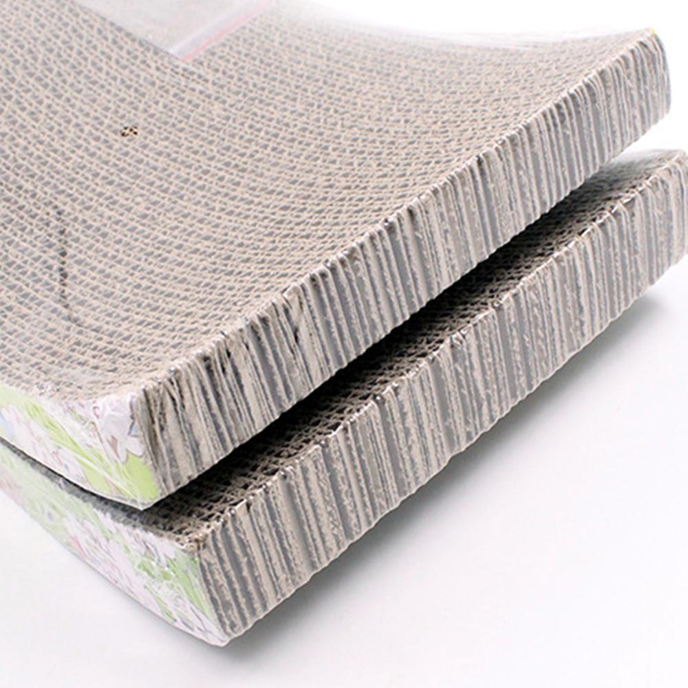 6 Style Corrugated Paper Cats Scratch Board Grinding Nails Interactive Protecting Furniture Cat Toy Large Size Cat Scratcher Toy