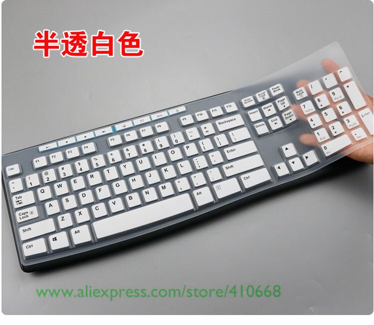 For Logitech Mk200 Mk260 Mk270 Mk275 K200 K260 K270 K275 Silicone Dustproof Mechanical Desktop PC Keyboard Cover Protector Film