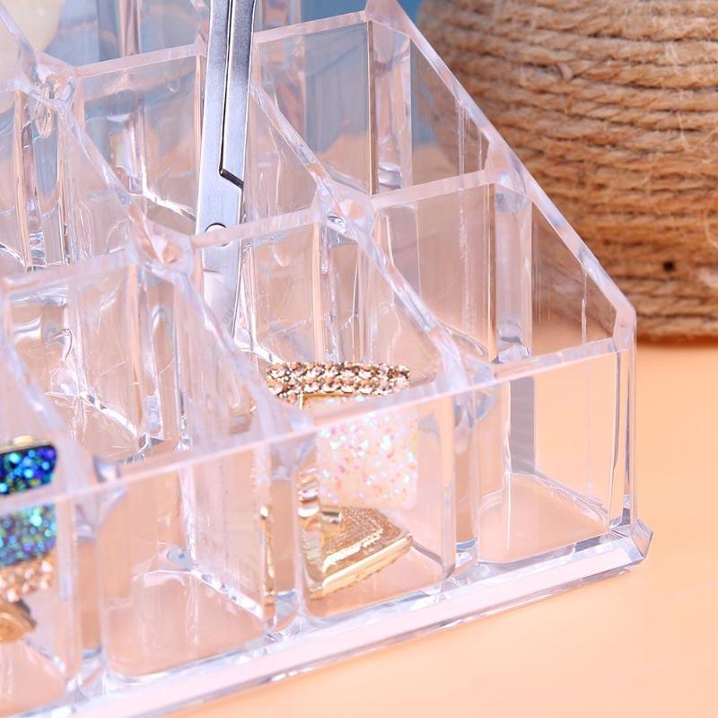 Makeup Organizer Storage Box Acrylic Cosmetic Tool Organizer Jewelry Organizer Makeup Storage 1/2 layer Drawers Case
