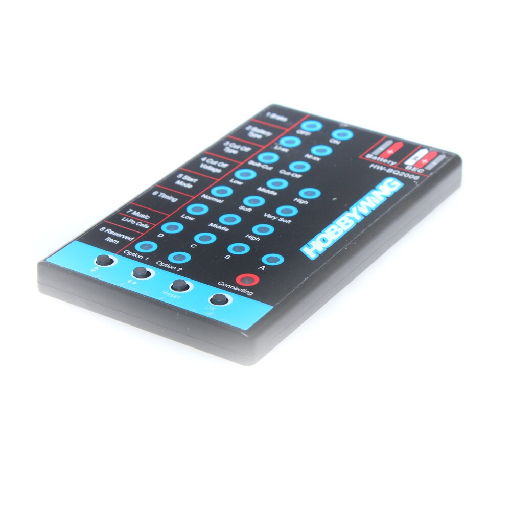 ESC Programming LED Program Card for RC Toy Car for Hobbywing Brushless ESC F17839