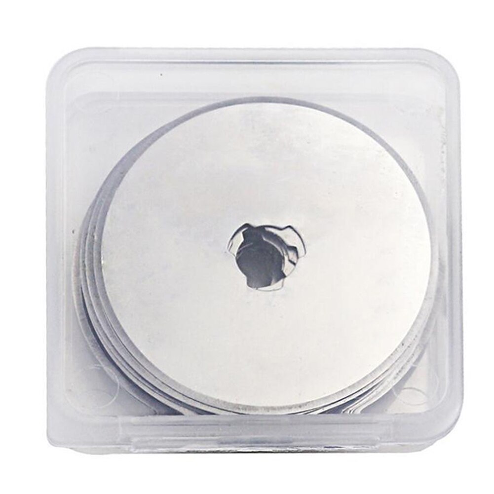 45mm Leather Craft Rotary Cutter Leather Cutting Tool Fabric Cutter Circular Blade DIY Patchwork Sewing Quilting Cutting Tool 8: 5Pcs 45mm blade