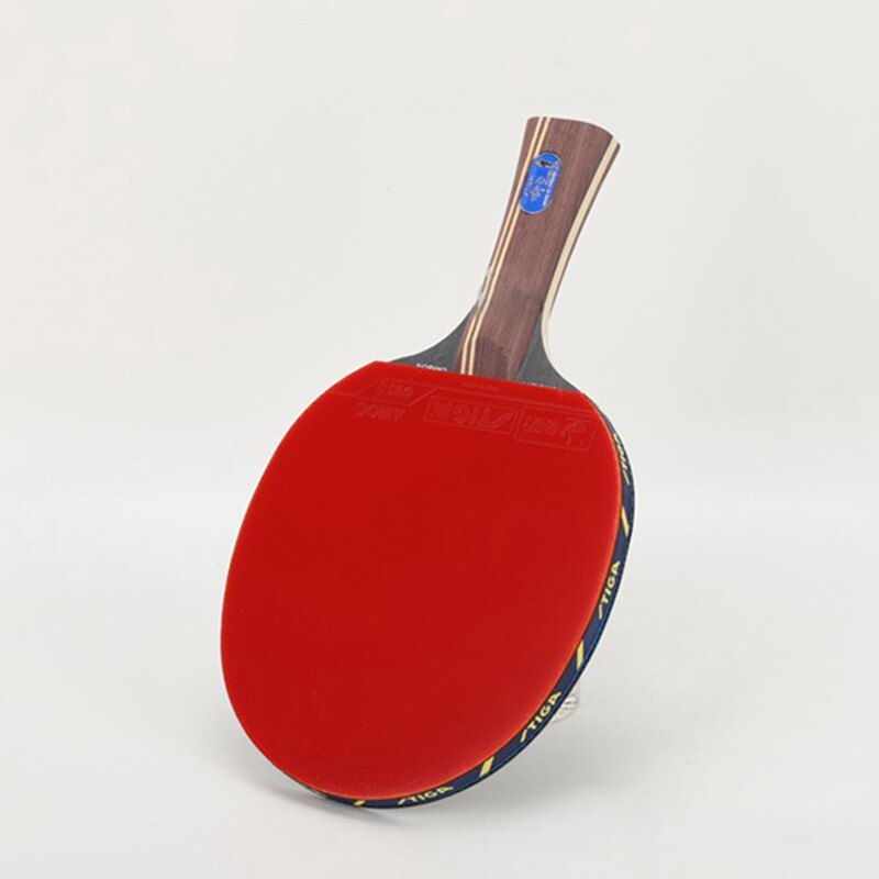Raqueta de tenis de mesa STIGA Xuxin Dynasty, ensamblada con granos de doble cara en Goma, murciélago de Ping Pong Hanlde acampanado: Assembled Rubber