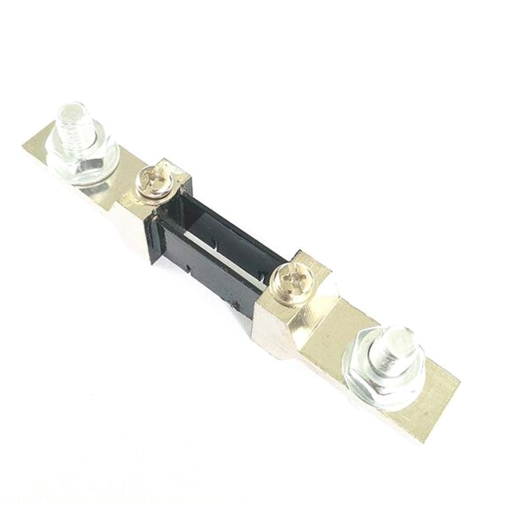 FL-2 50A/100A/200A 75MV DC Current Shunt Resistor Panel For Digital Amp Meter Ammeter Class 0.5 Current Shunt Resistor