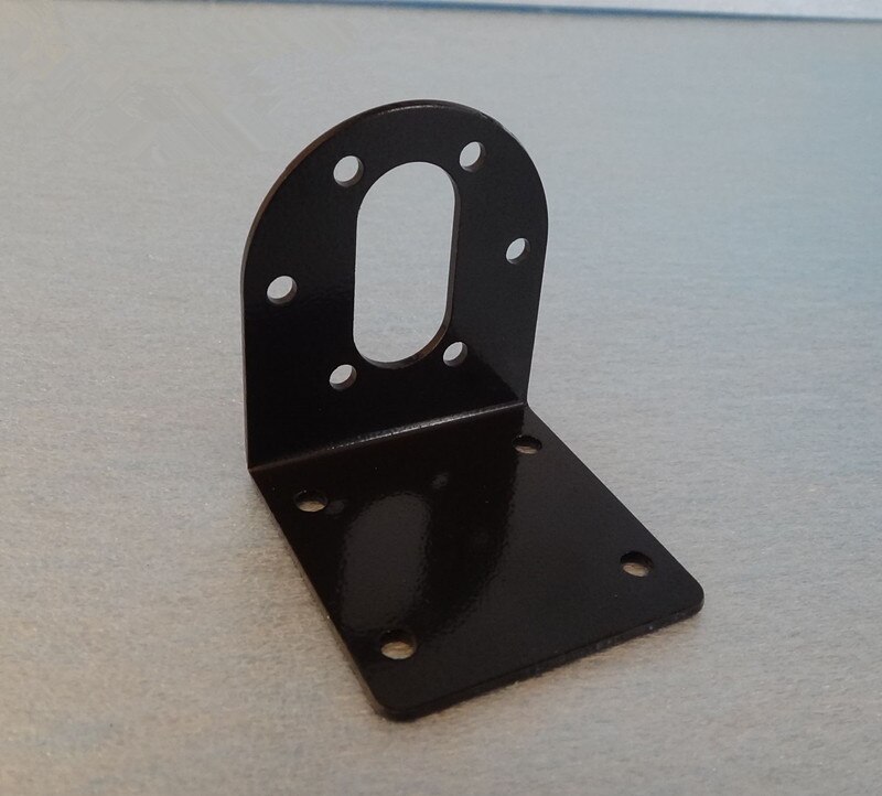 CORRENTE CONTINUA ad alta Coppia Ingranaggi In Metallo Motore/Motore Staffa Doppio Asse 12V Grande Coppia di Torsione 385 Geard Motore per Robot accessori braccio: 37mm Bracket