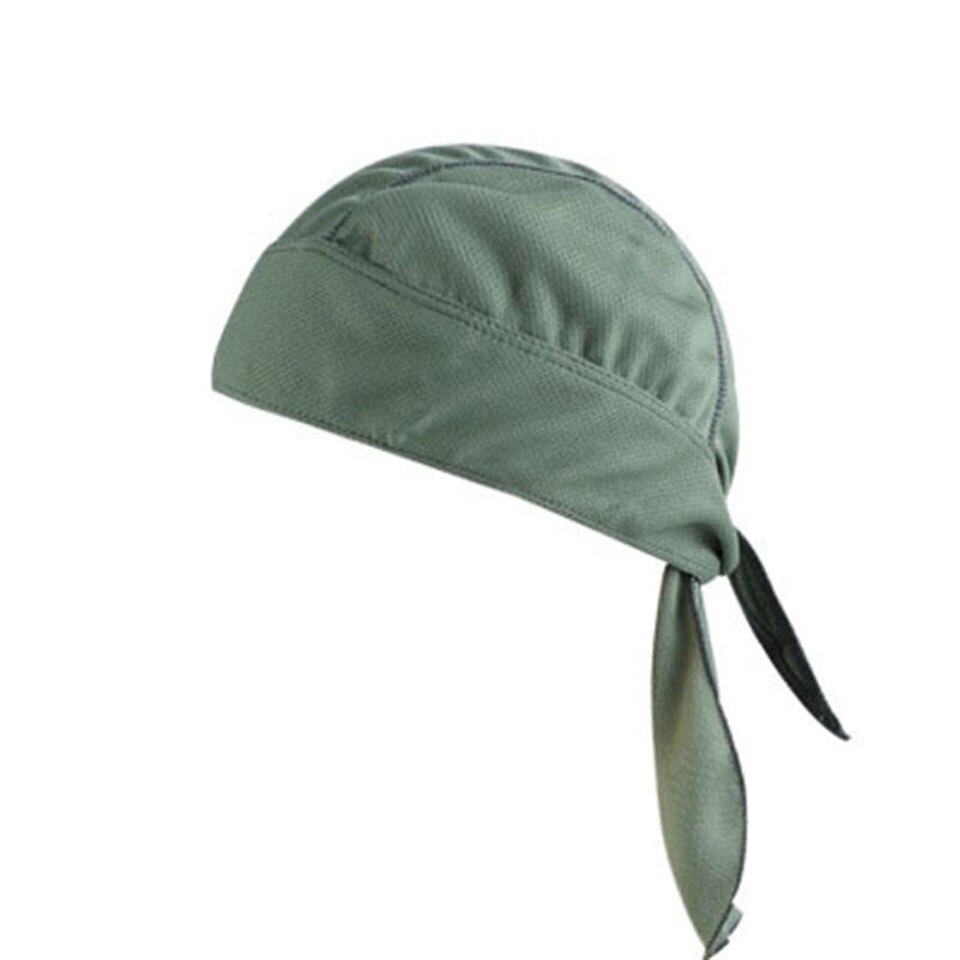 Hombre/mujer Bandana de Ciclismo bicicleta gorra para deportes al aire libre pañuelos ciclo de la bufanda de la cabeza de Ciclismo pasamontañas bicicleta sombreros: ARMY GREEN
