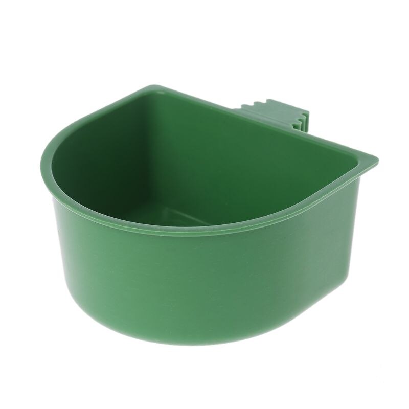 Plastic papegaaienvoederbak voerbak duiven vogelkooi zandbak voerbak