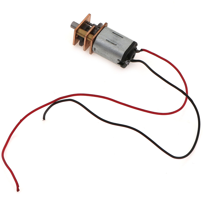 5V Steel Gear N20 Mini Precision DC Geared Motor D-Axis Speed Reduction Motor