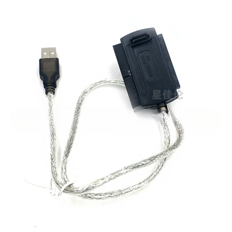 USB 2.0 To IDE SATA Adapter Converter Cable with Power Supply for 2.5 3.5 Hard Drive Disk Hdd USB IDA Sata Aadapter