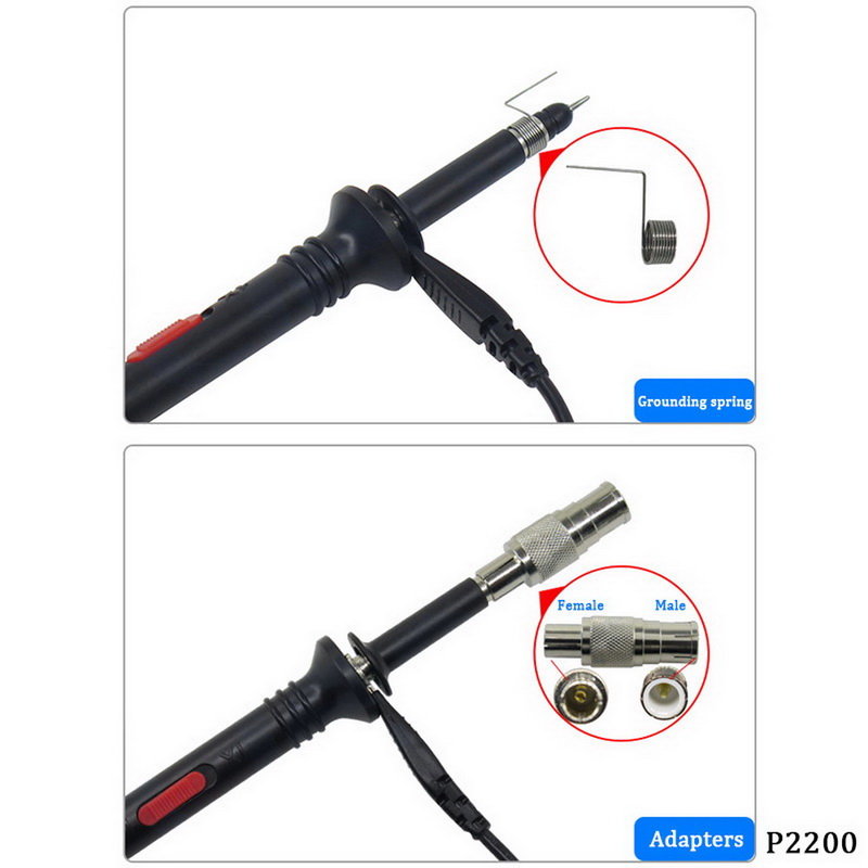 10:1 brand p2200 X1 / X10 200MHz oscilloscope probe oscilloscope probe probe