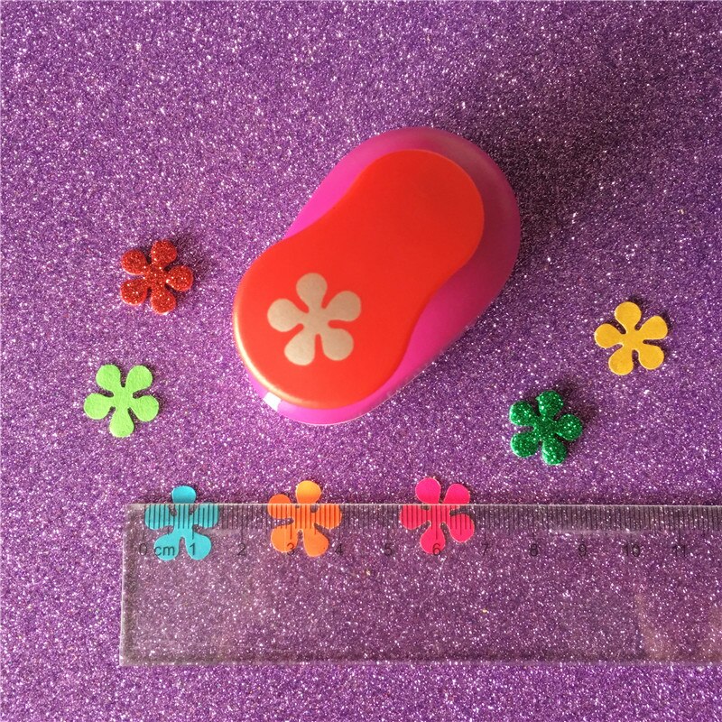 Forma de pétala 5/8 "(1.6 cm) papel eva espuma buraco socos cartão flores artesanais artesanato perfurador de scrapbooking