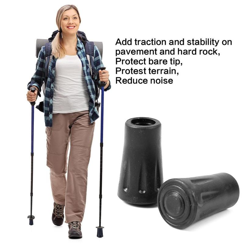 Outdoor nordic walking stokken wandelbeschermers wandelbeschermer stok tips wandelstok gereedschap kop vervanging verstelbaar  b5 s 9