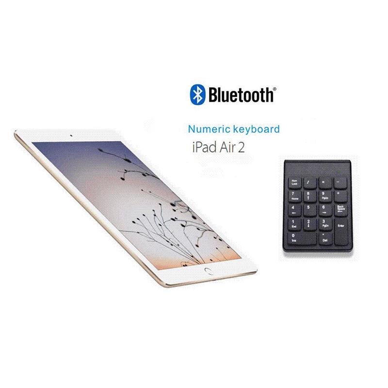 Bezprzewodowa klawiatura numeryczna Bluetooth 3.0 mini rachunkowość finansowa klawiatura numeryczna rozszerzenia robić wprowadzania danych robić laptopa, komputera