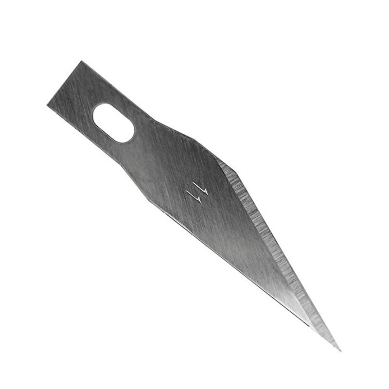 10pcs #11 Blades Stainless Steel Engraving Knife Metal Blade Wood Carving Knife Blade ReplacementPrecision Blades Craving Craft