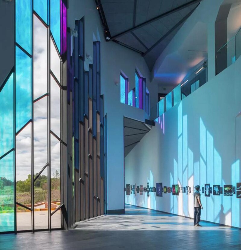 50cmx500cm Holographic Rainbow Window Film Decoration Self-adhesive Sticker Window Tint For Home and Office