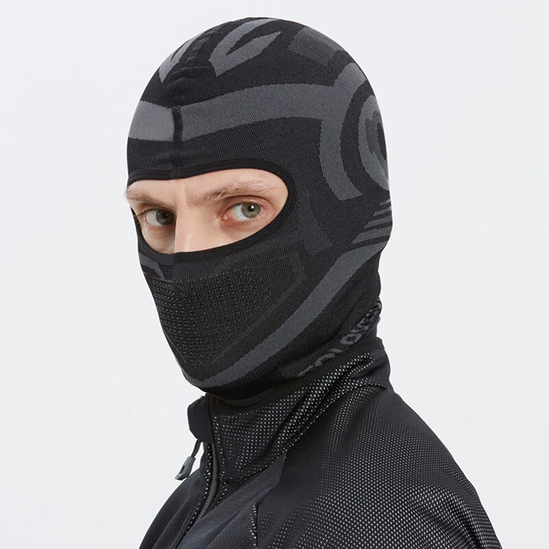 Kaldt vær balaklava skimaske vanntett og vindtett ansiktsmaske for menn kvinner sykling motorsykkel nakkevarmer tt@