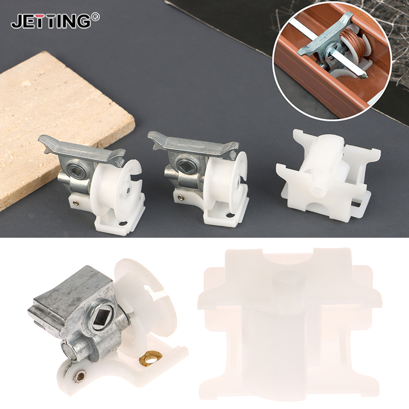 1 Stuks Tilt Mechanisme Voor 50 Mm Of 38 Mm Houten Jaloezieën Hoge Profiel Hoofd Track Blind Accessoires dimmer