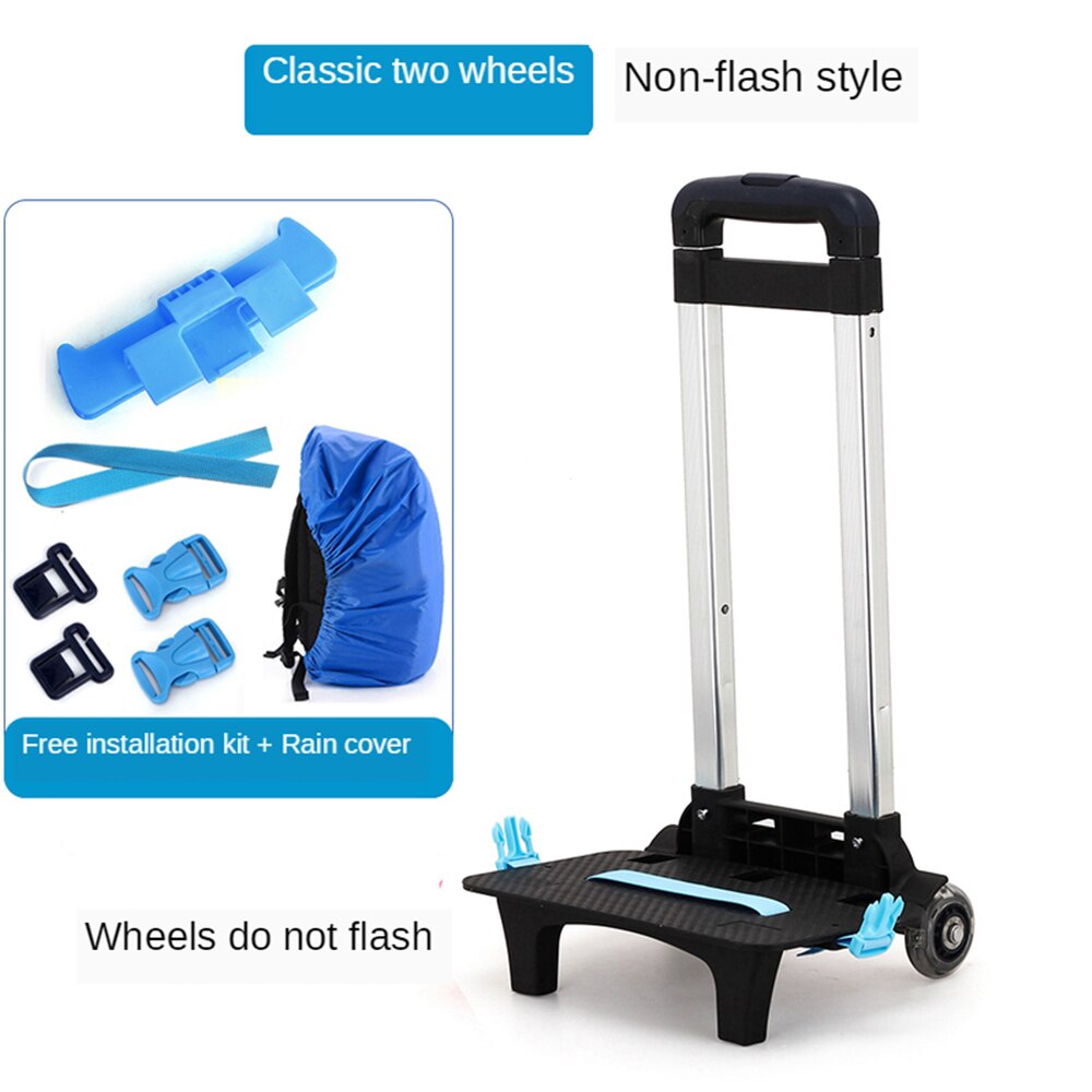 B-LIFE Rolling Backpack Trolley for Girls and Boys Rolling Backpack Bowknot Primary Schoolbag Trolley Bag Wheeled Backpack: O 2