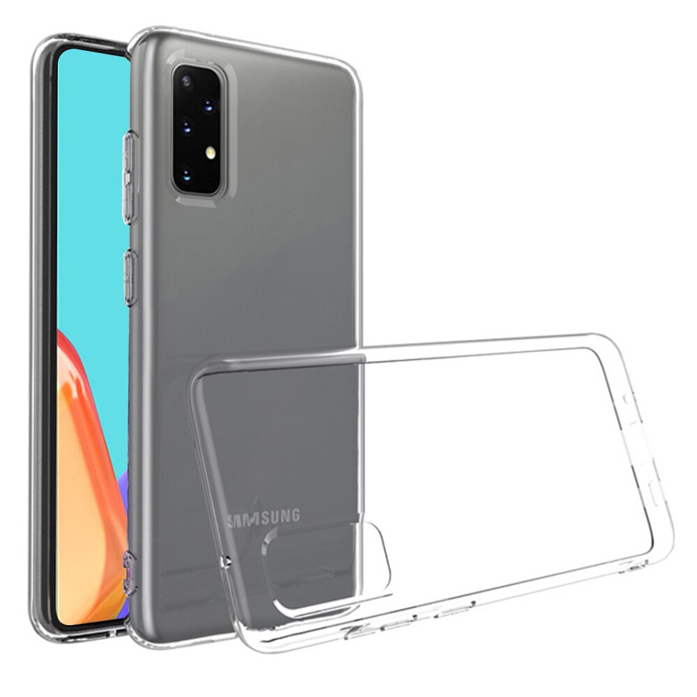 Transparent Étui En Silicone pour Samsung Galaxy A52S 5G A53 Cas Clair Housse de protection en TPU pour Samsung 52 S a52 s M52 A33 A53 A73 Cas