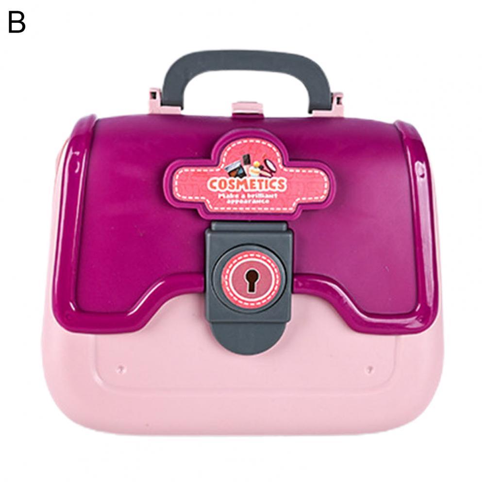 Pretend Play Speelgoed Te Dragen Mooie Anti-Crack Hamburger Gereedschap Handtas Speelhuis Speelgoed:  B