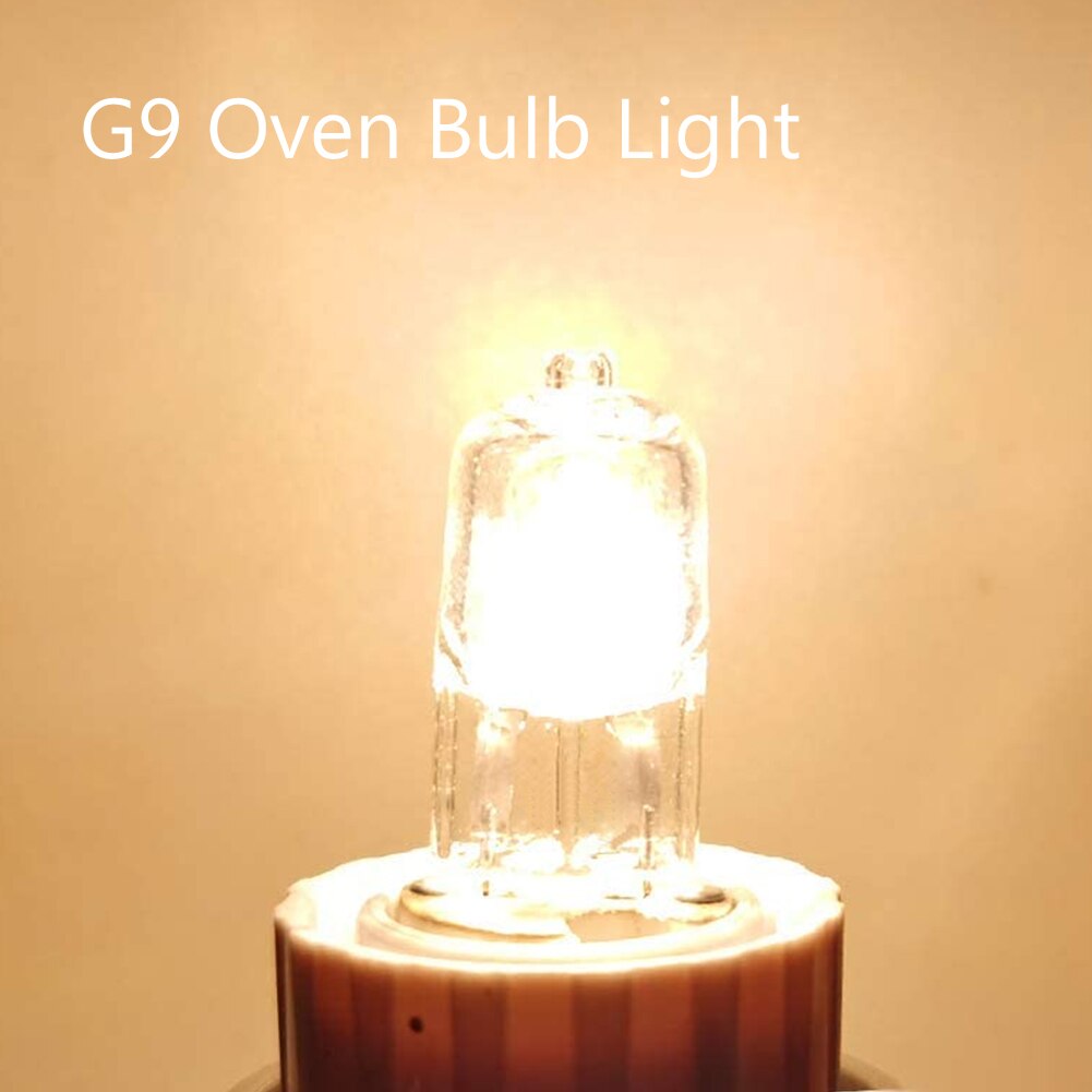 10 stk  g9 halogenpære lampe til vegglamper klart glass hver innendørsbelysning 20w/25w/40w/60w 220v 2900k varmt hvitt halogenlys